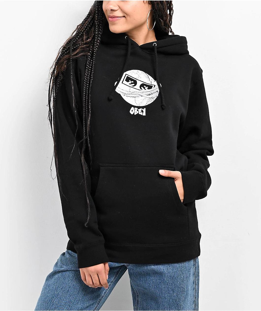 Obey Ouroboros Black Hoodie Product Image