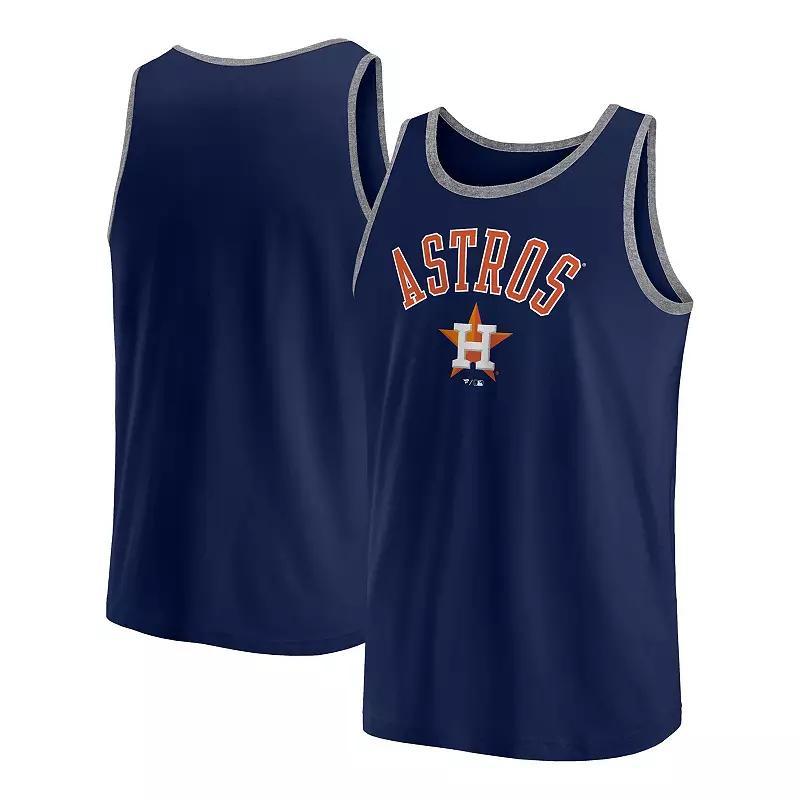 Fanatics Mens Navy Houston Astros Bet Tank Top - Navy Product Image