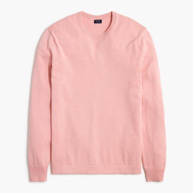 Cotton crewneck sweater-tee Product Image