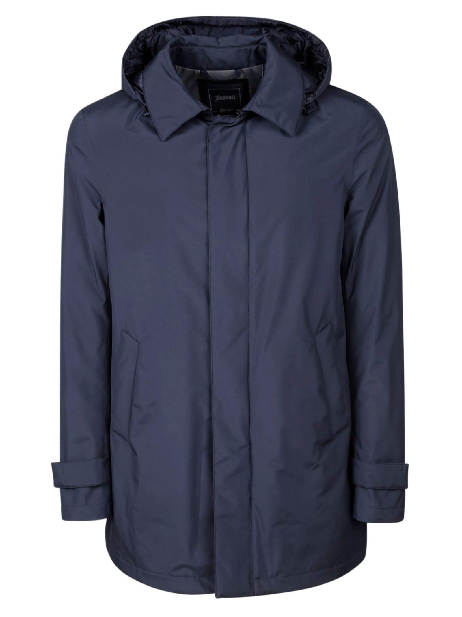 HERNO Carcoat Gore 2layer In Blue Product Image