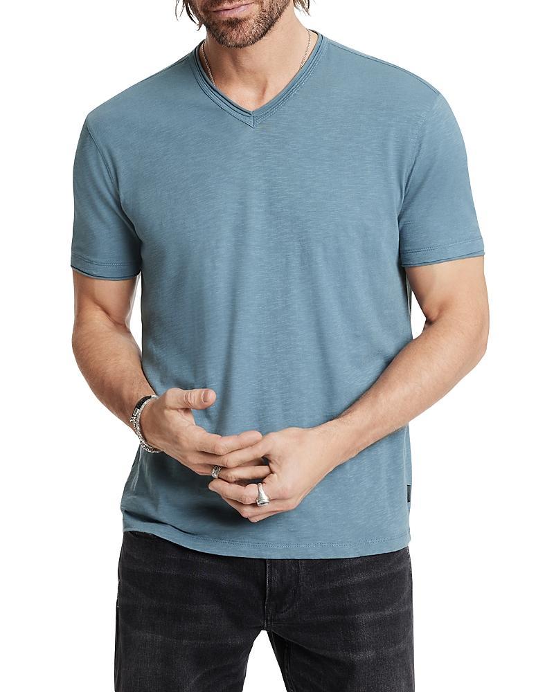 John Varvatos Miles Short Sleeve V Neck Tee Product Image