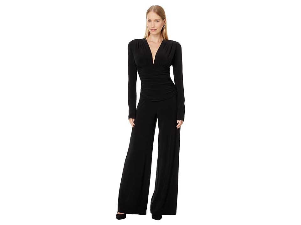 Womens Shirred Waist Jumpsuit Product Image