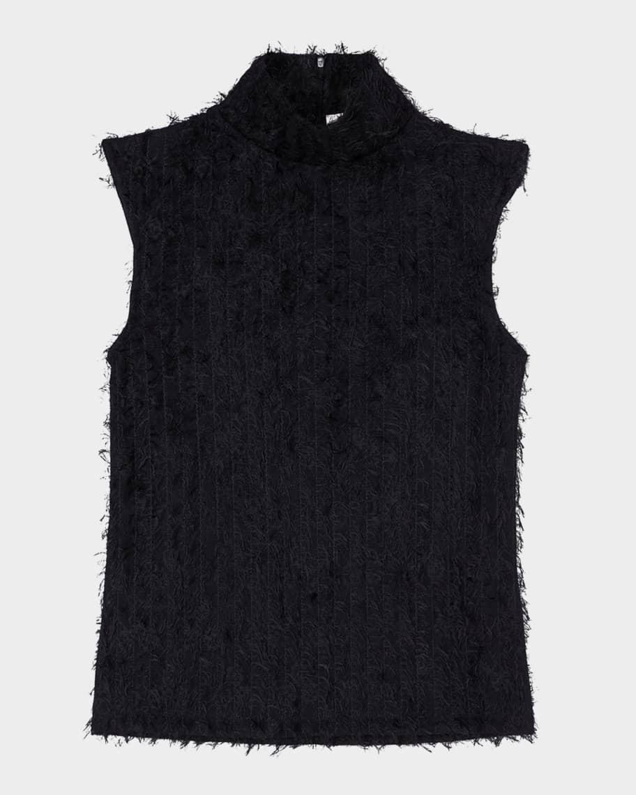 Textured Sleeveless Top Product Image