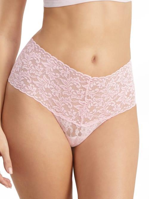 Signature Lace Retro Thong Product Image