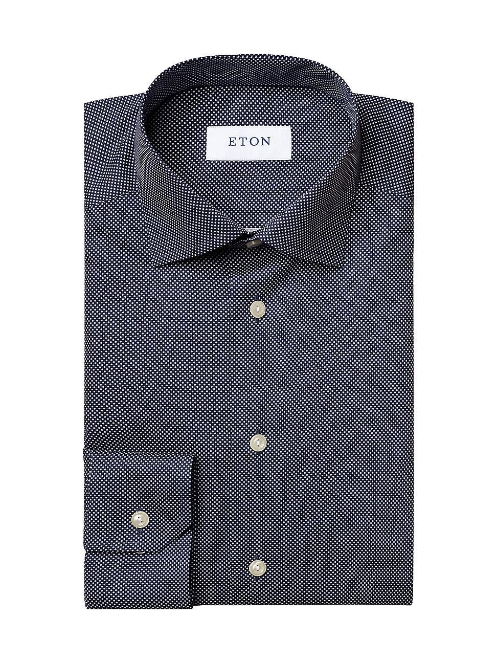 Mens Contemporary-Fit Signature Dots Dress Shirt Product Image