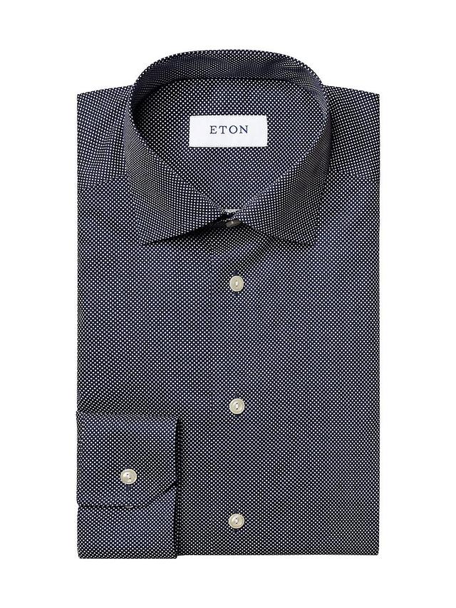 Mens Contemporary-Fit Signature Dots Dress Shirt Product Image