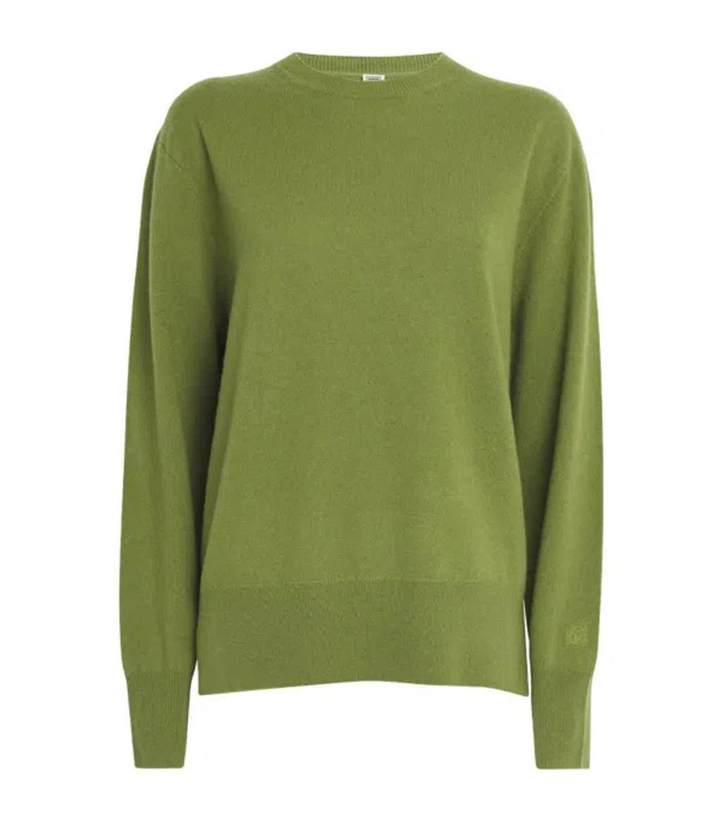 Cashmere Sweater In Green product image