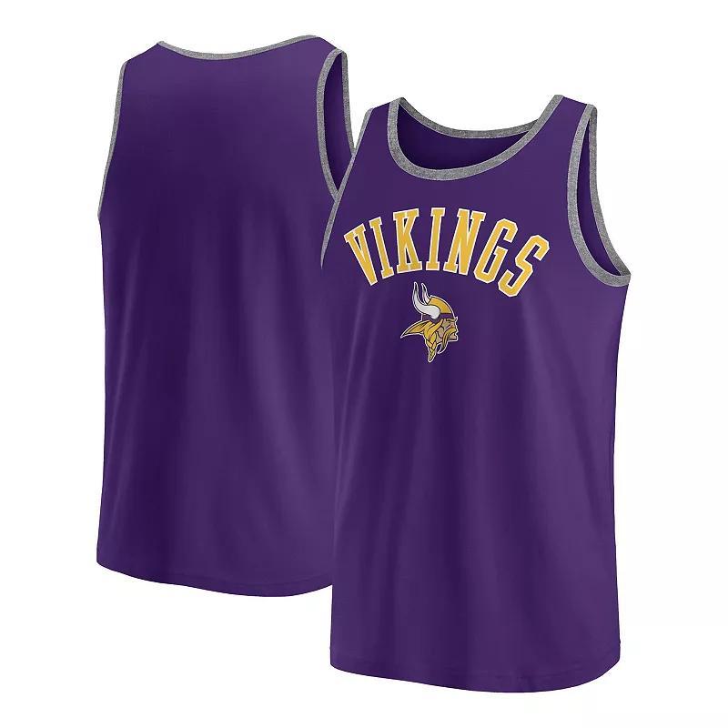 Fanatics Mens Purple Minnesota Vikings Bet Tank Top - Purple Product Image