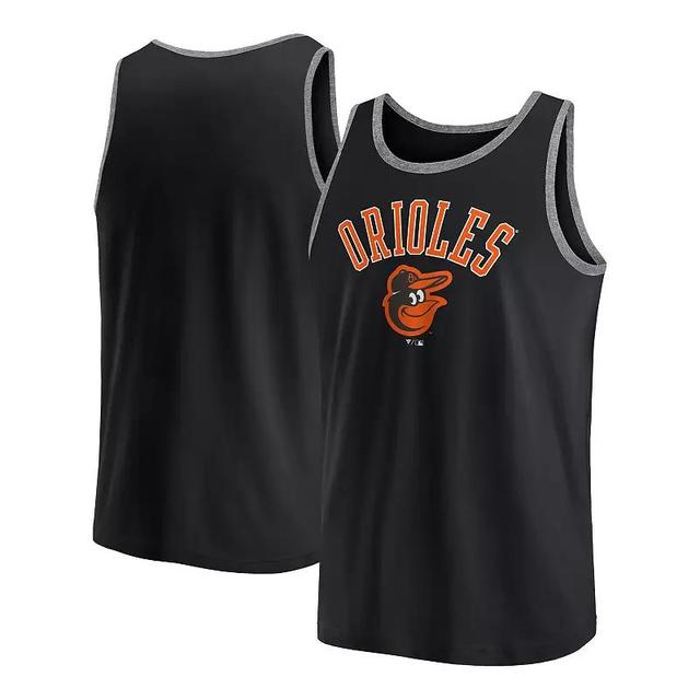 Fanatics Mens Black Baltimore Orioles Bet Tank Top - Black Product Image