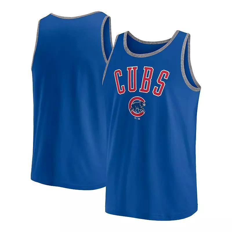 Mens Fanatics Royal Chicago Cubs Bet Tank Top Product Image