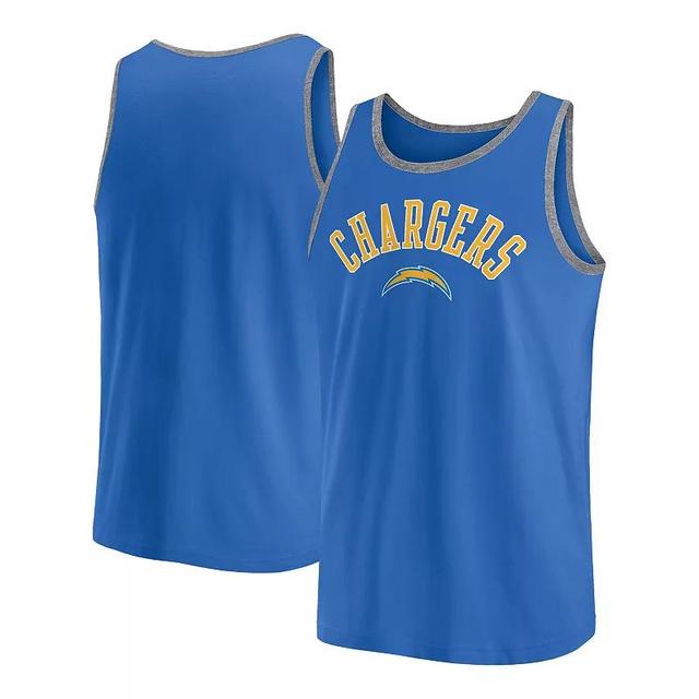 Mens Fanatics Powder Blue Los Angeles Chargers Bet Tank Top Product Image