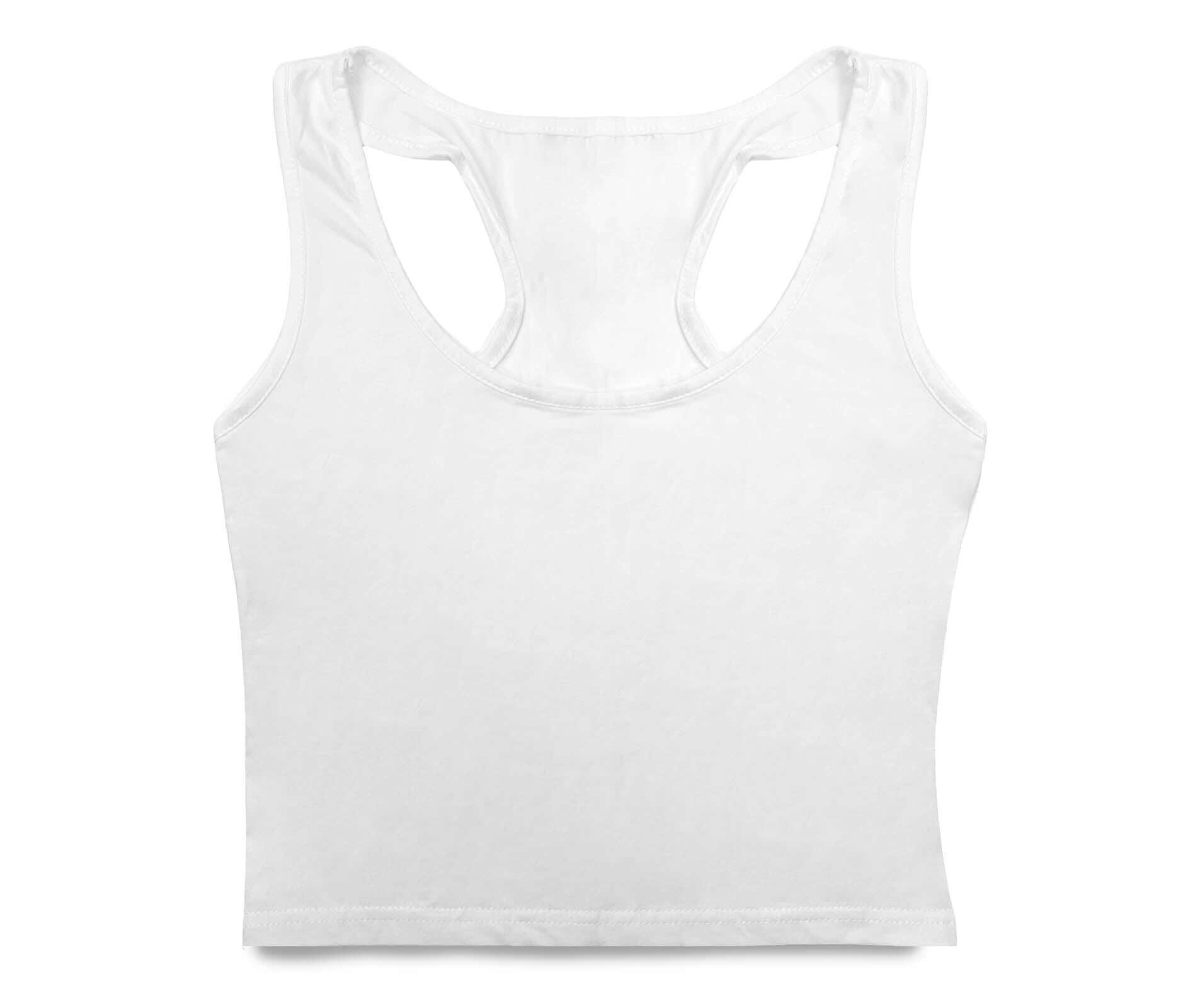 4 Pack Women's Crop Sleeveless Racerback Tank Tops Female product image