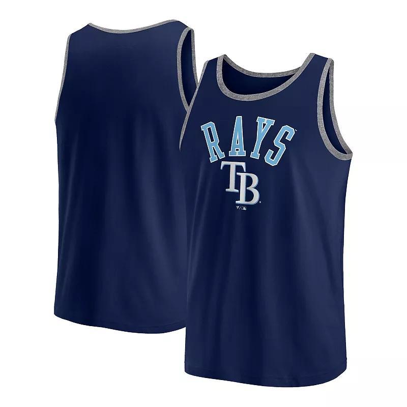 Fanatics Mens Navy Tampa Bay Rays Bet Tank Top - Navy Product Image