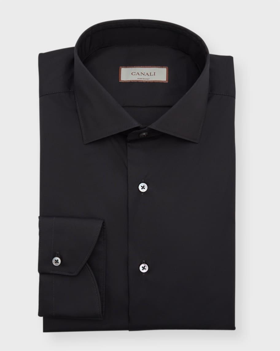 Mens Cotton Poplin Dress Shirt Product Image