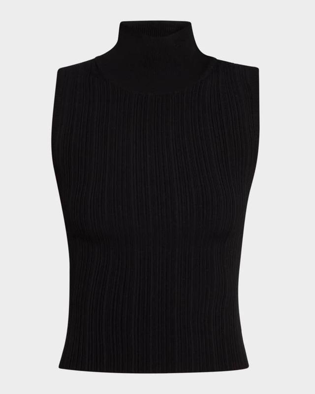 Brin Turtleneck Sweater Tank Top Product Image