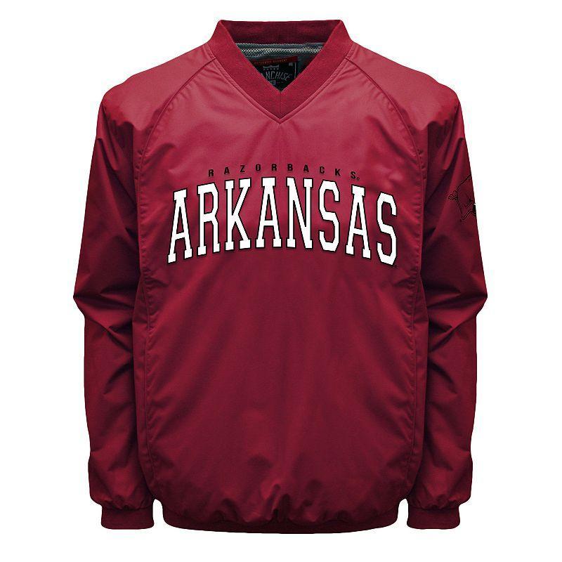 Mens Franchise Club Arkansas Razorbacks Coach Windshell Jacket Product Image