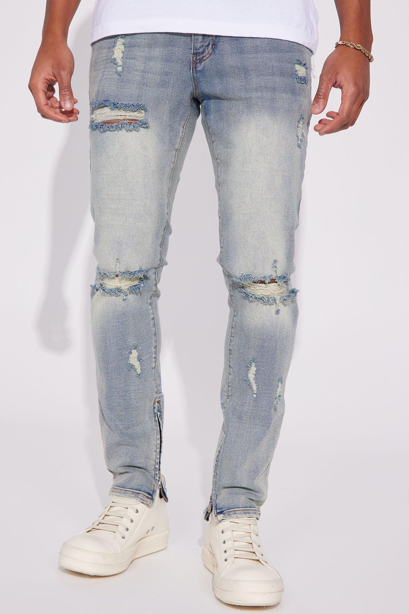 Terren Skinny Jeans - Medium Wash Product Image