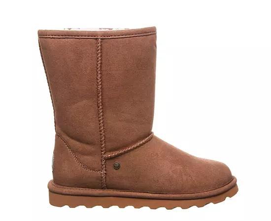 Bearpaw Womens Elle Short Vegan Water Resistant Fur Boot Product Image