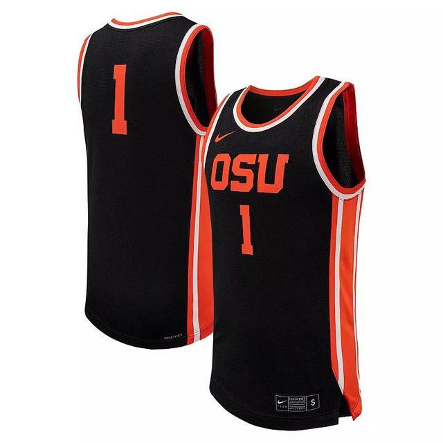 Mens Nike #1 Oregon State Beavers Replica Basketball Jersey Product Image