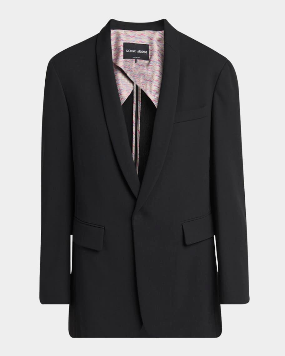 Stretch Wool Relaxed Blazer product image