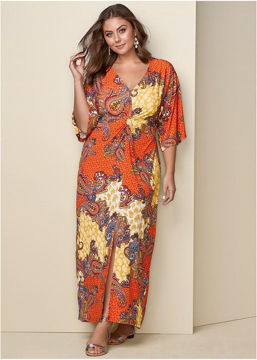 Twist Front Maxi Dress Product Image