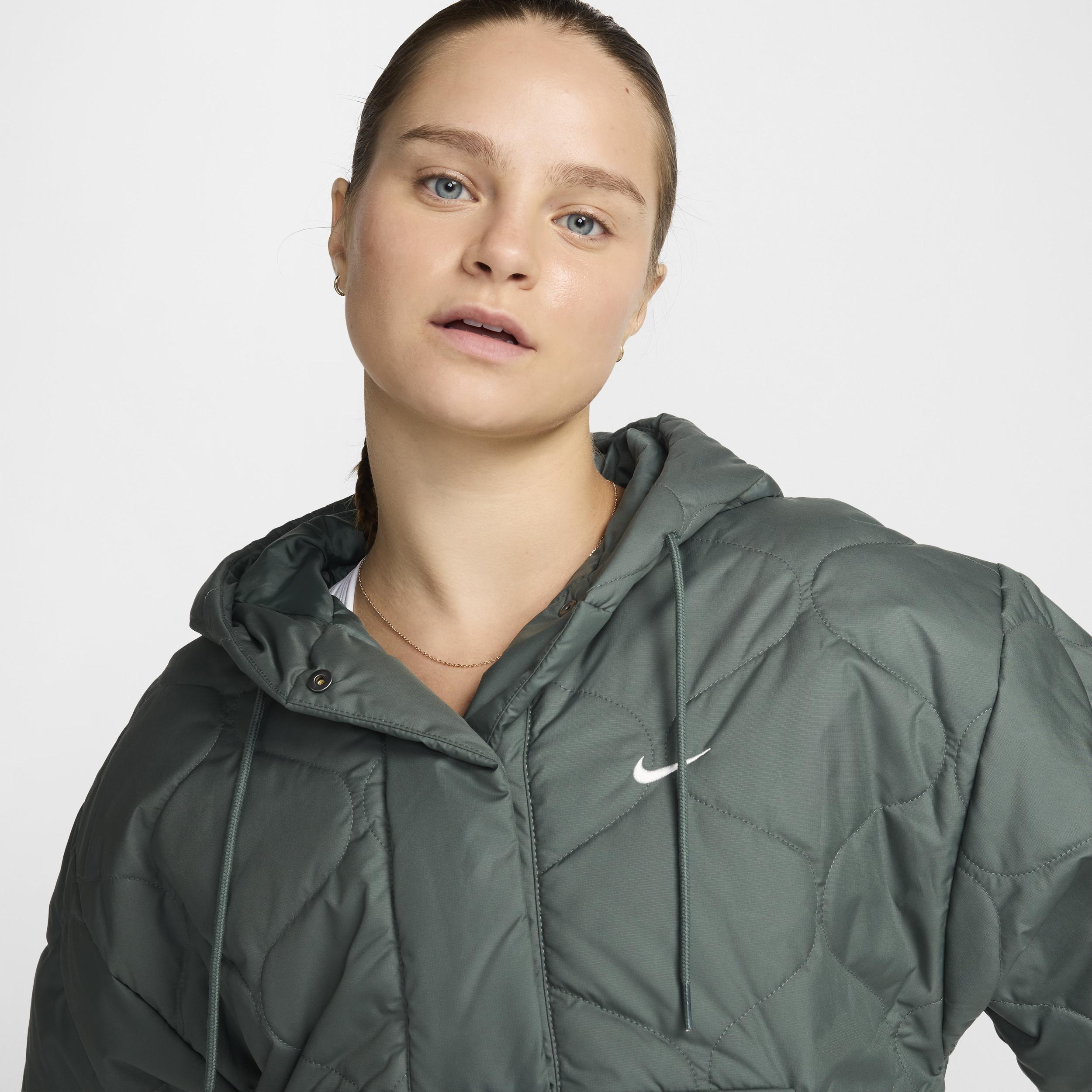 Womens Nike Sportswear Essential Quilted Anorak Jacket Product Image