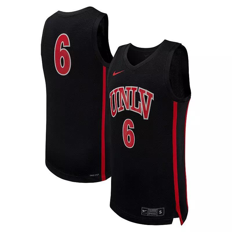 Mens Nike #6 UNLV Rebels Replica Basketball Jersey Product Image