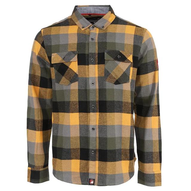 Canada Weather Gear Men's Flannel With Chambray Lined Collar Product Image