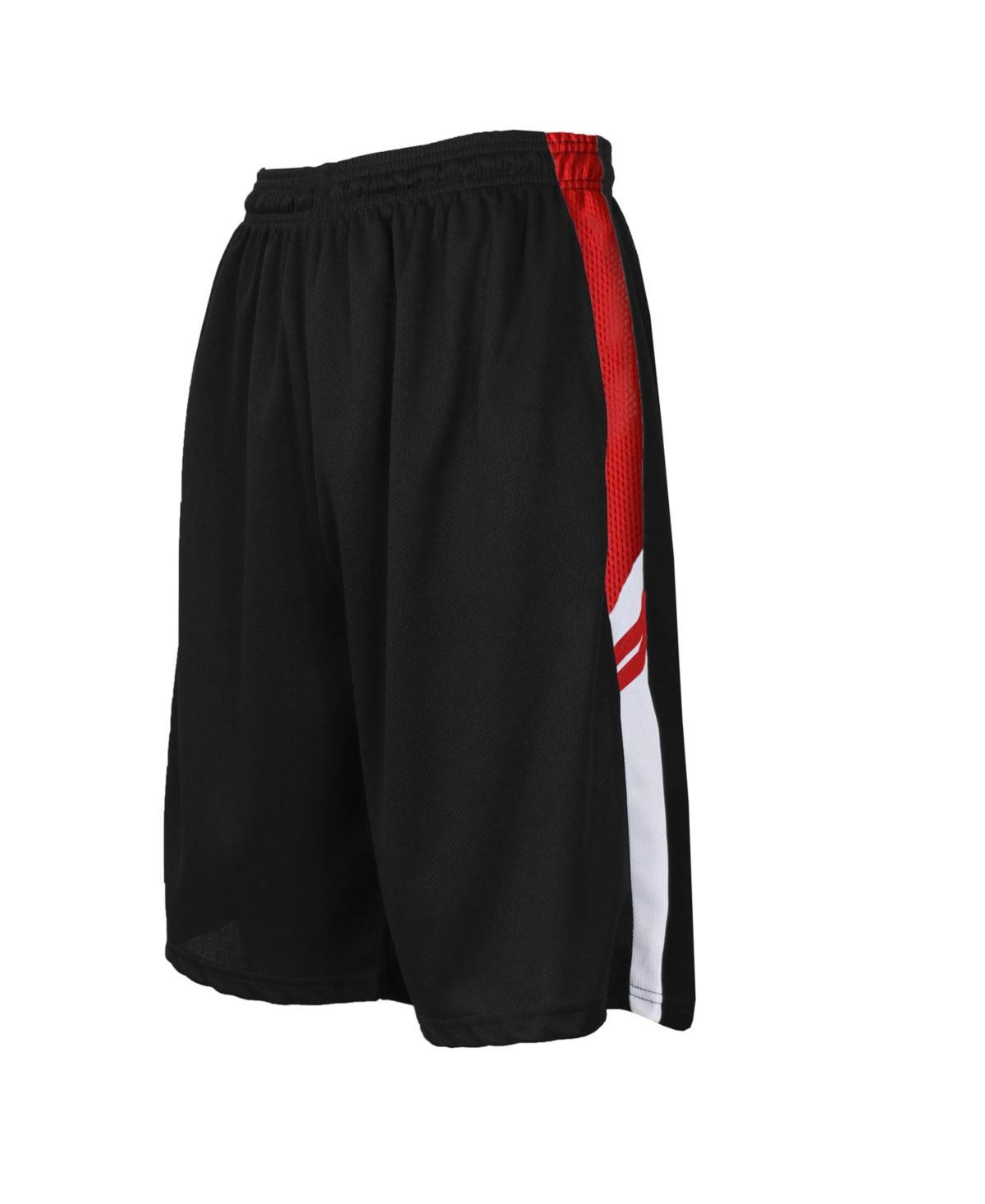 Mens Moisture Wicking Shorts with Side Trim Design Product Image