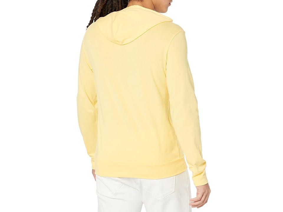 Lacoste Long Sleeve Hoodie Jersey T-Shirt w/ Central Pocket Men's Sweatshirt Product Image