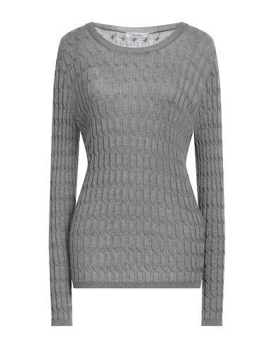 MAX MARA Woman Sweater Grey Size L Virgin Wool Product Image