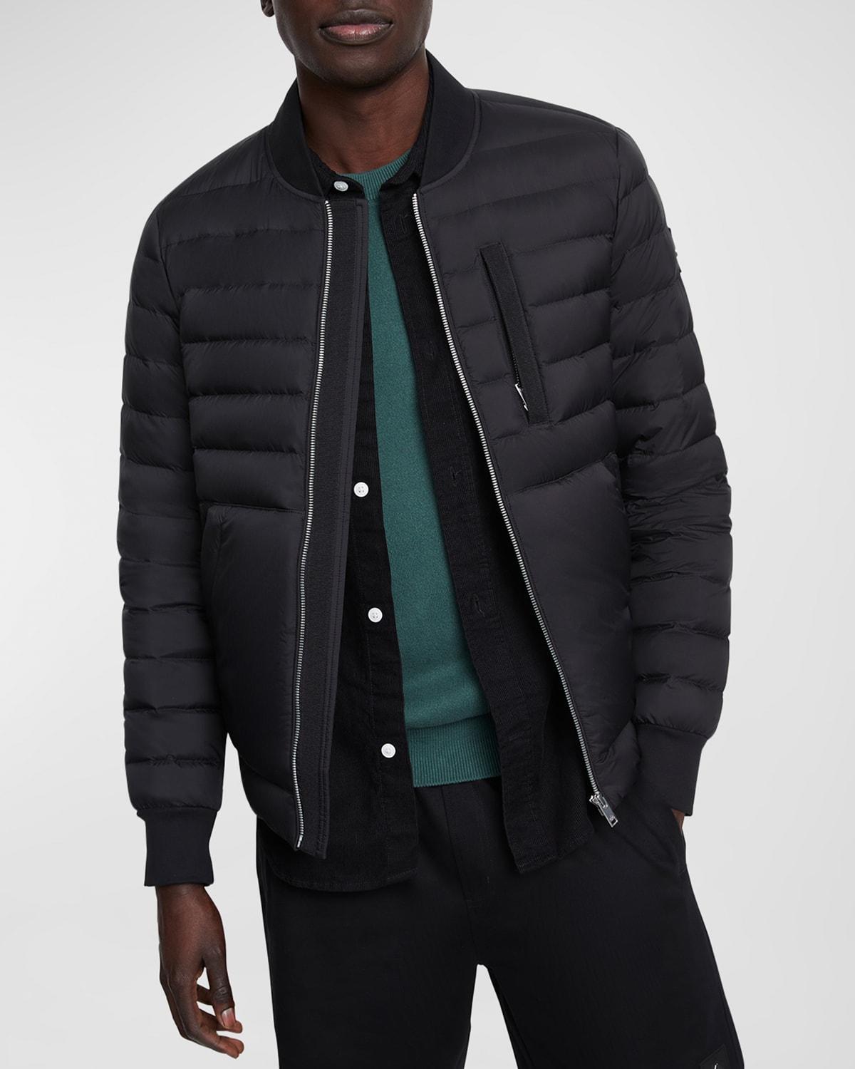 Mens Air Down Bomber Jacket 2 Product Image