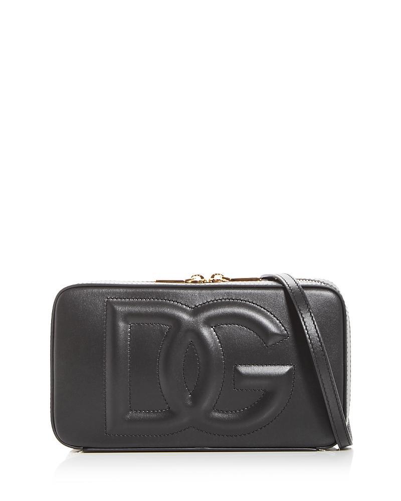 Dolce & Gabbana DG Logo Leather Camera Crossbody Bag Product Image