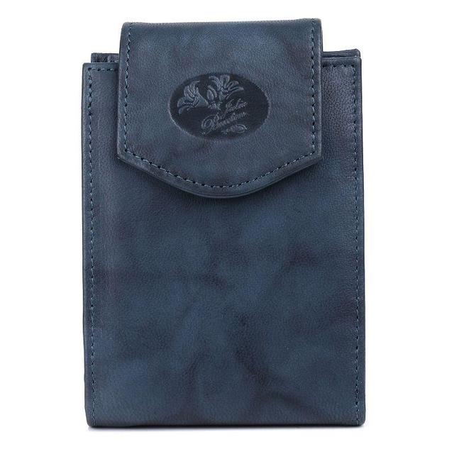 Julia Buxton Heiress Leather Convertible Billfold Wallet Product Image