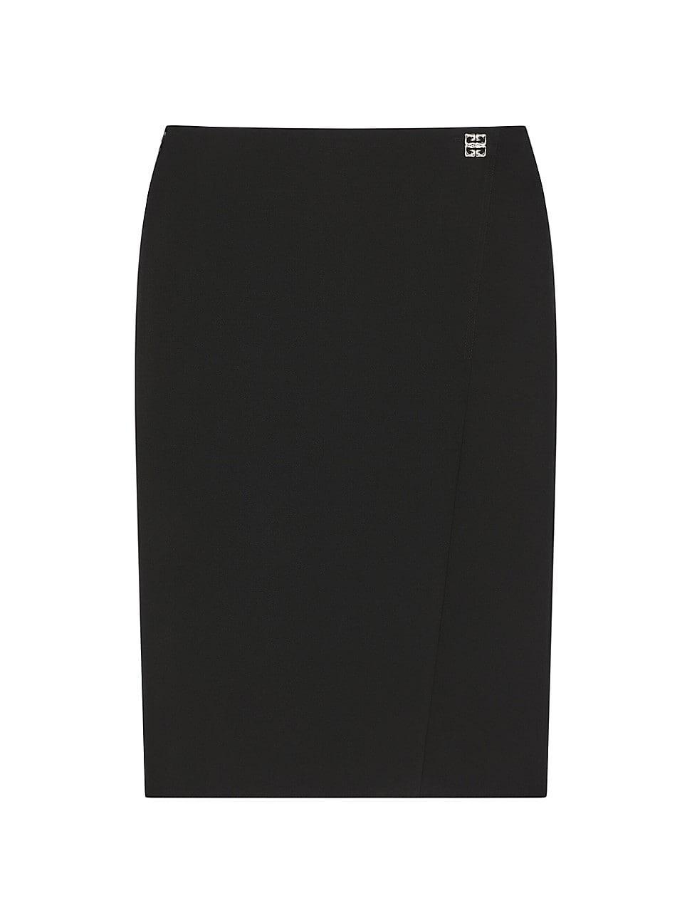 Womens Skirt in Wool with 4G Detail Product Image