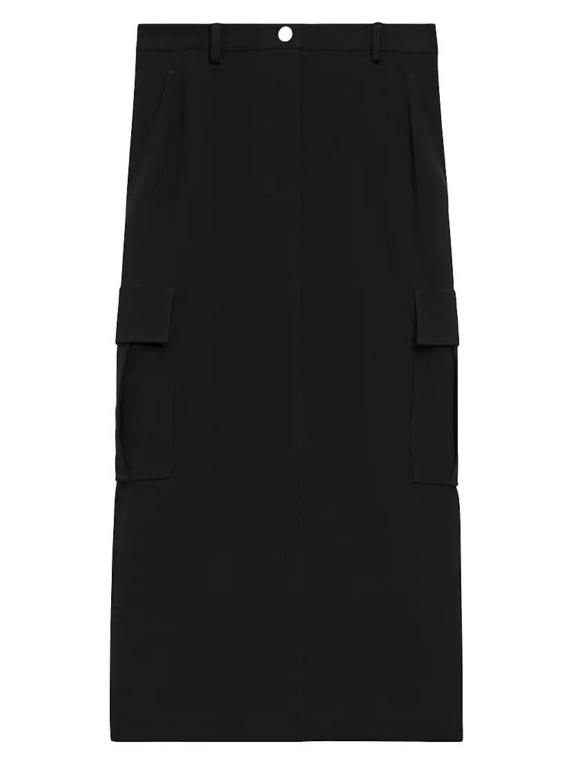 Relaxed Cargo Midi-Skirt product image