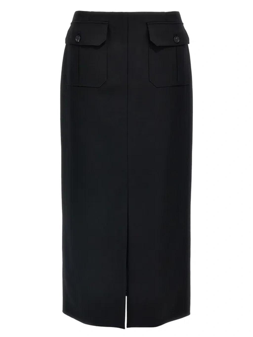 CHLOÉ Pocket Skirt In Black Product Image