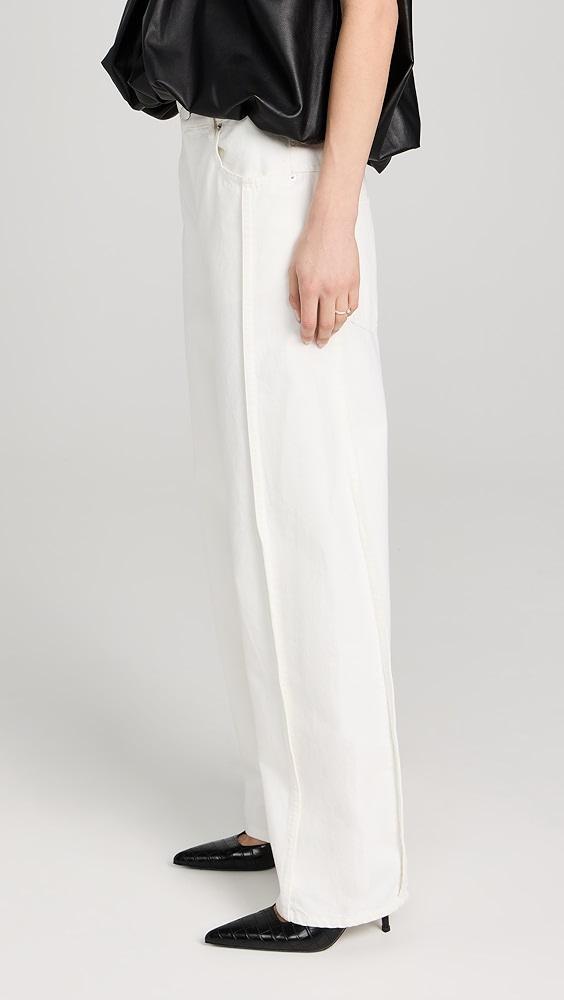 Tibi Tuck Jeans | Shopbop Product Image