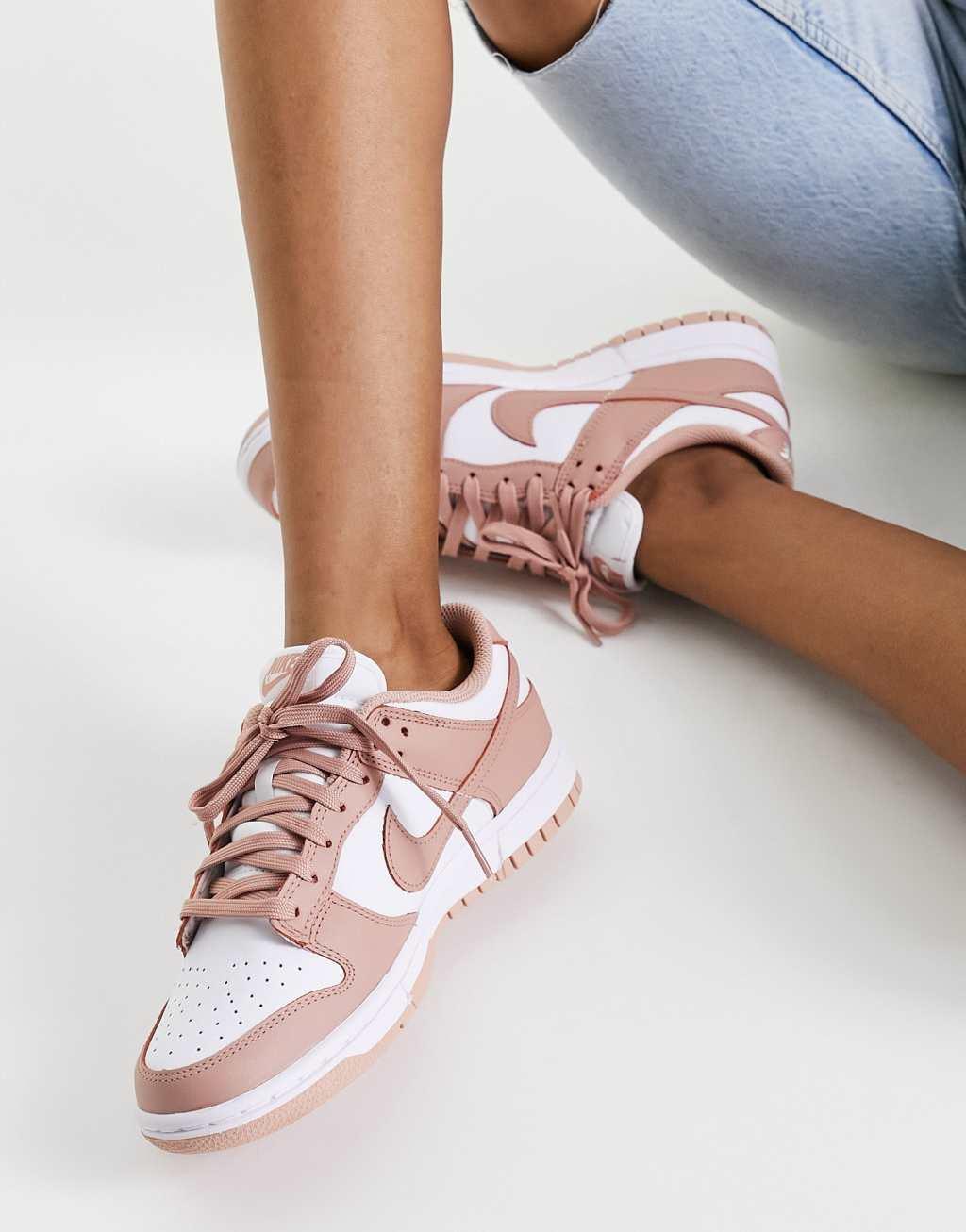 Nike Dunk Low sneakers in rose pink Product Image