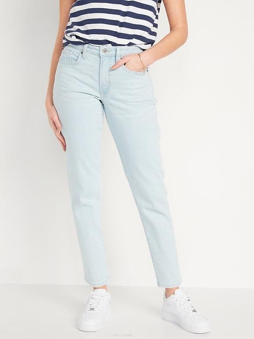 High-Waisted O.G. Straight Jeans Product Image