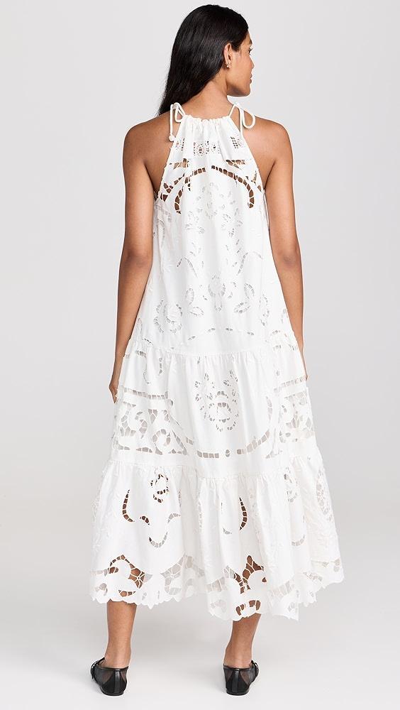 Sea Edith Embroidery Halter Neck Dress | Shopbop Product Image