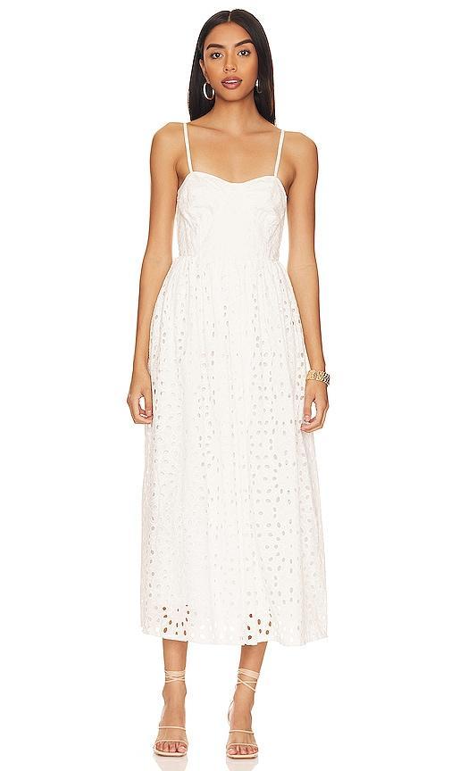 Karina Grimaldi Kaur Eyelet Dress Size M, S, XS. Product Image