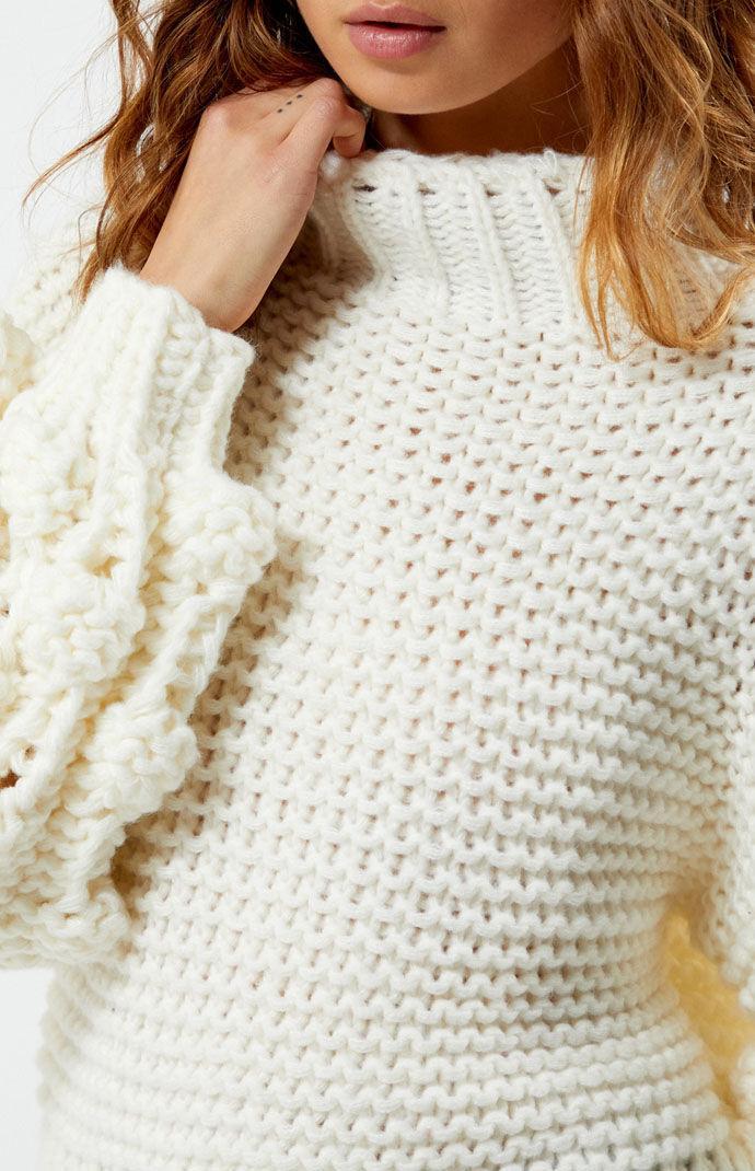 MINKPINK Women's Marcy Chunky Knit Sweater Product Image