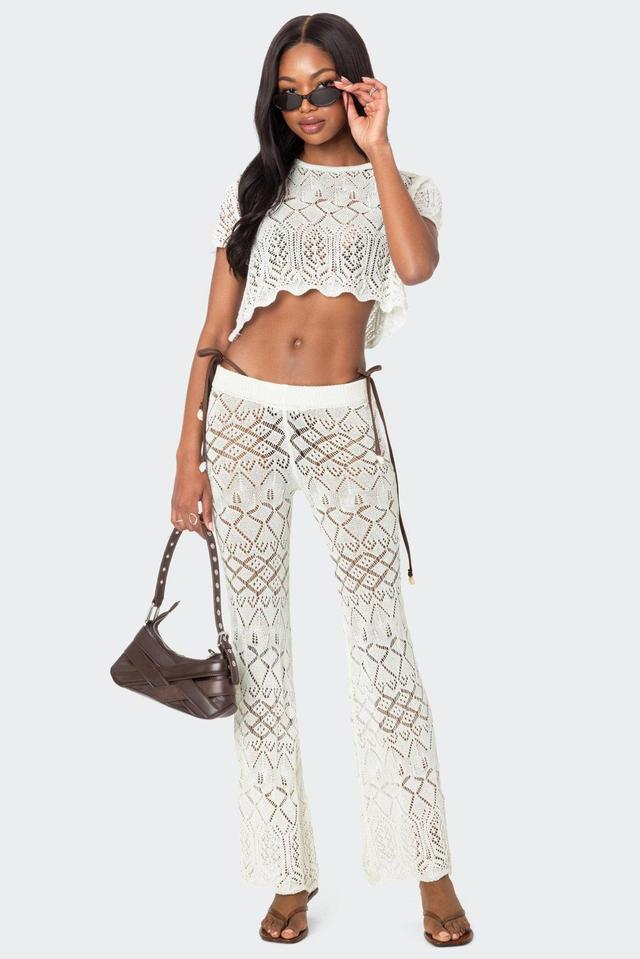 Fable Crochet Pants Product Image