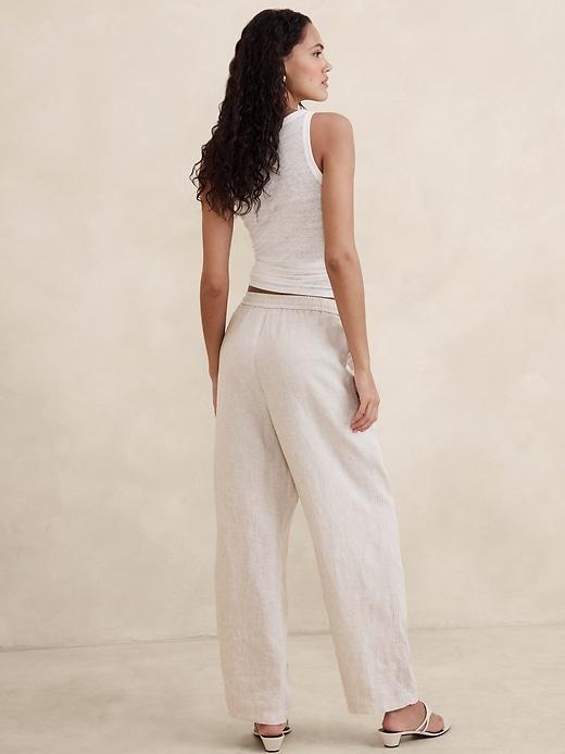 Linen Pull-On Pant Product Image