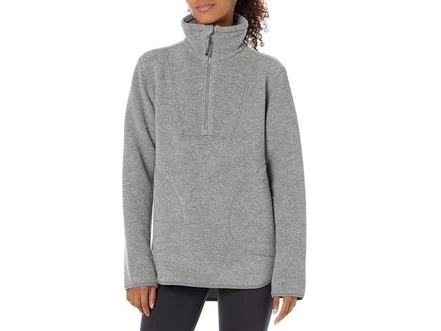 Prana Truckee Sweater Tunic (Heather Grey) Women's Clothing Product Image