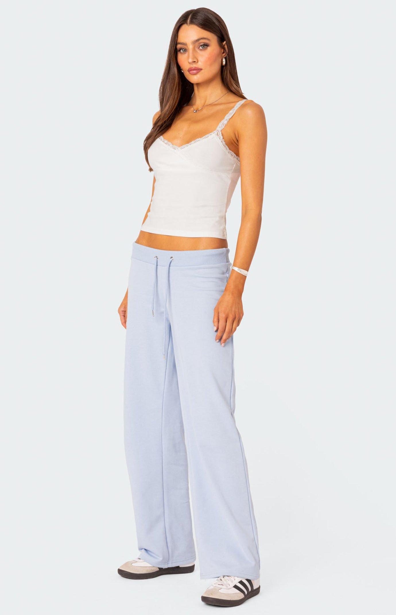 Edikted Women's Quinn Straight Leg Sweatpants Product Image