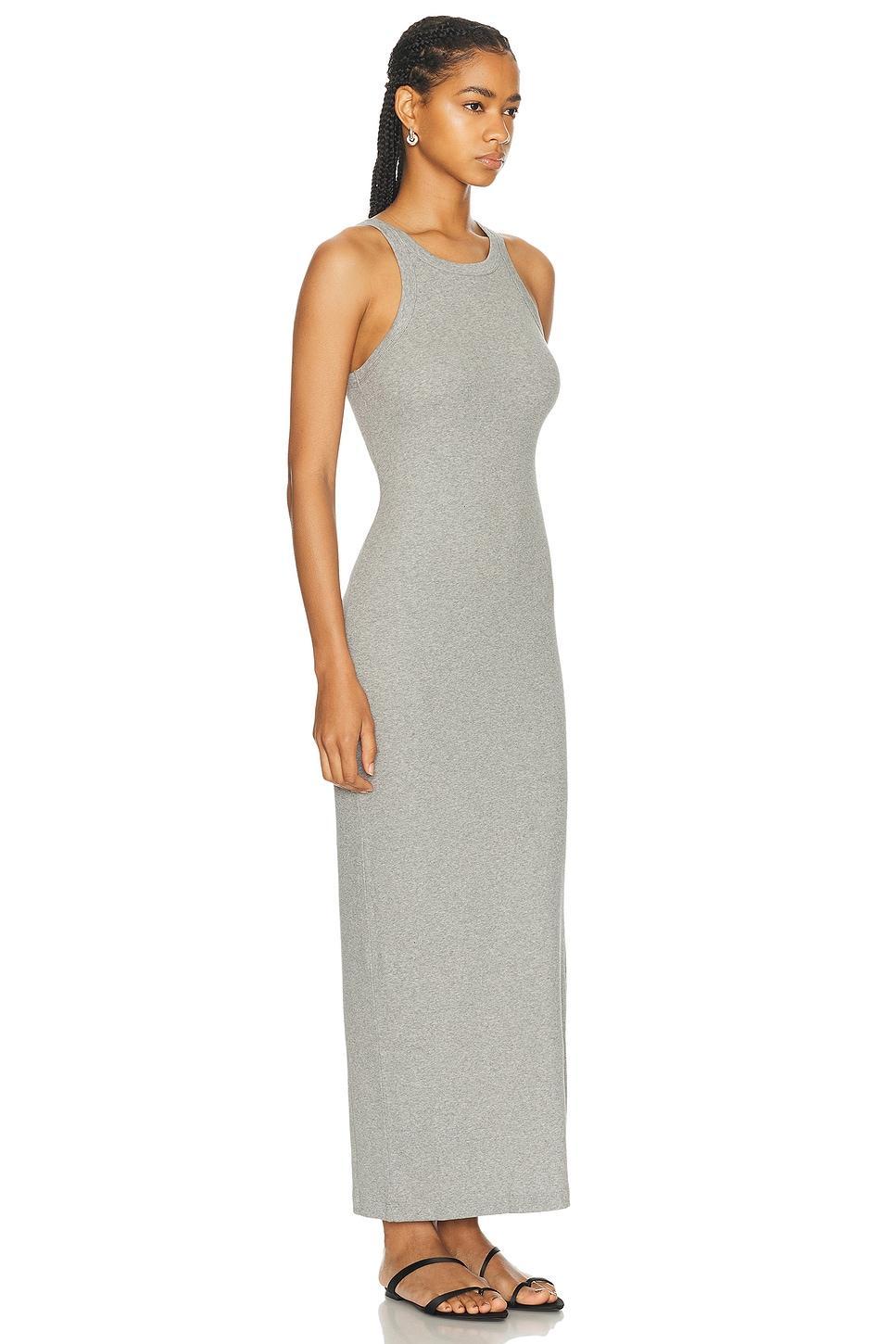 Tank Maxi Dress In Grey Melange Product Image