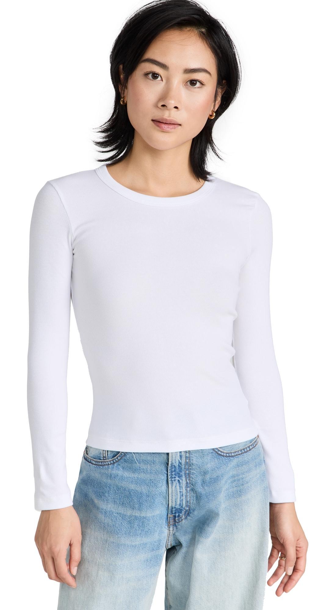 Womens Kelly Long-Sleeve Slim-Fit T-Shirt Product Image