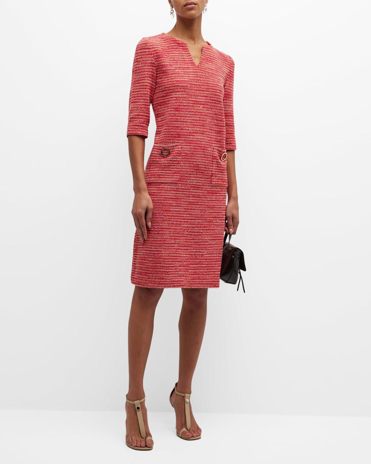 Misook Tweed Shift Dress Product Image